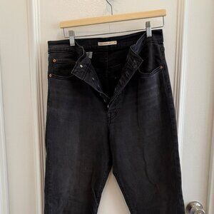 LEVI's Ribcage Straight Ankle Women's Jeans Size 31